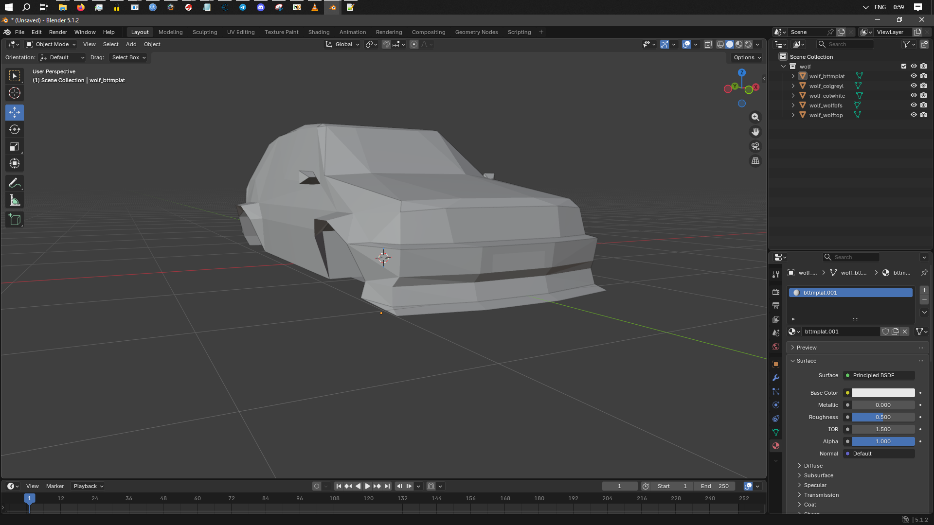 2001 Crashday P3D Importer (Blender)